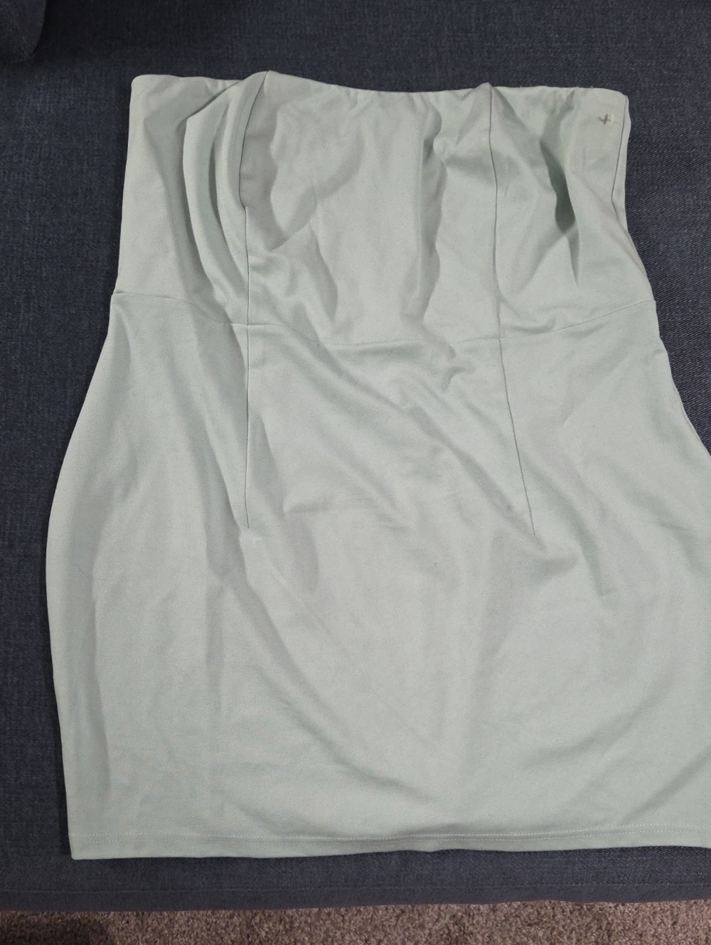 City Chic Strapless Mint Bodycon Mini Dress